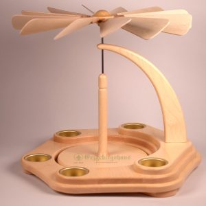 Pyramide  „leer“ 5 Teelichter