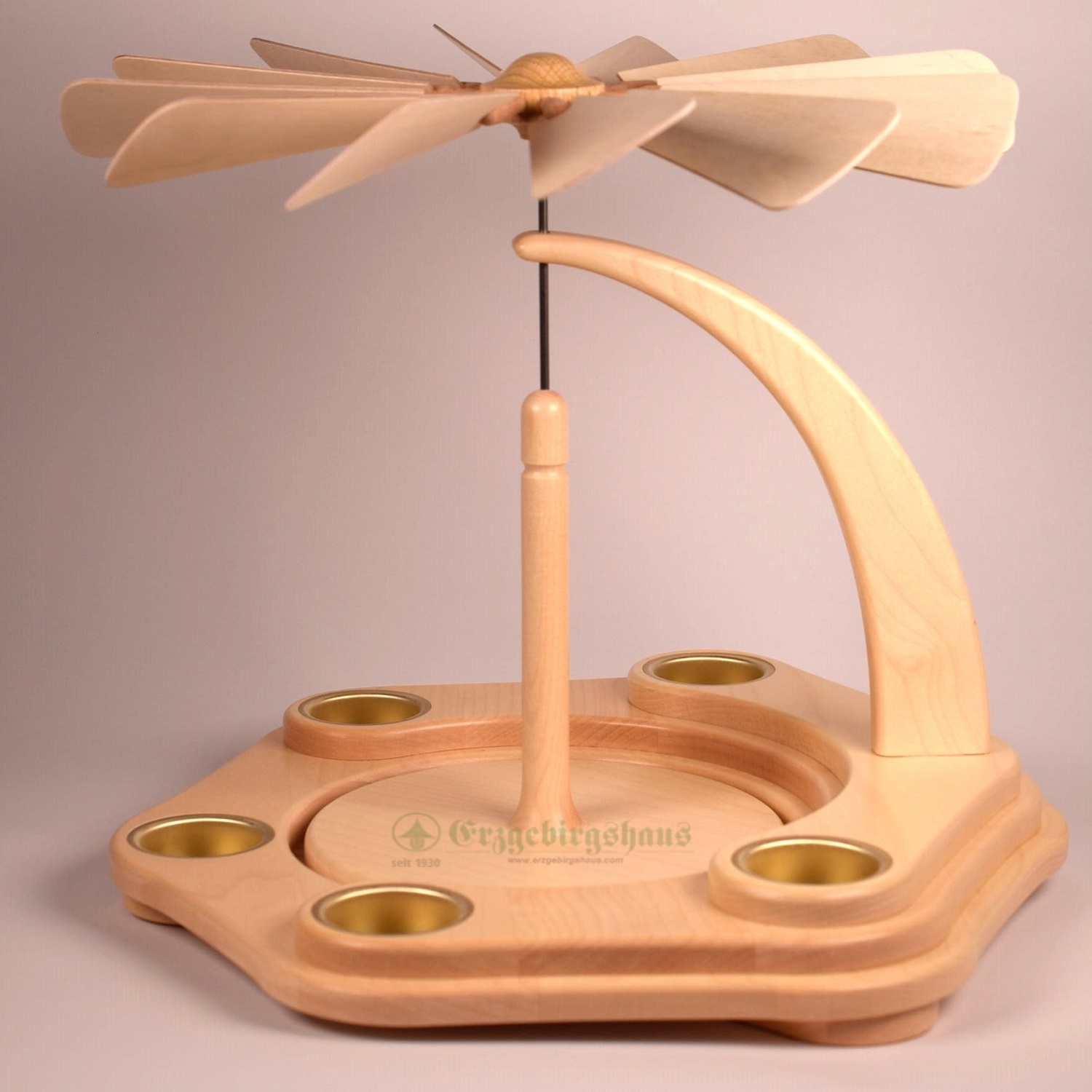 Pyramide „leer“ 5 Teelichter