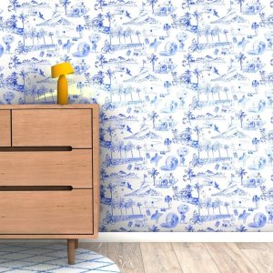 Tapete Ipanema, Toile Blue