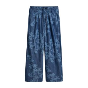 Hose *Farah*, Denim Print