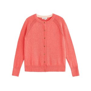 Strickjacke *Lulu*, Mid Coral