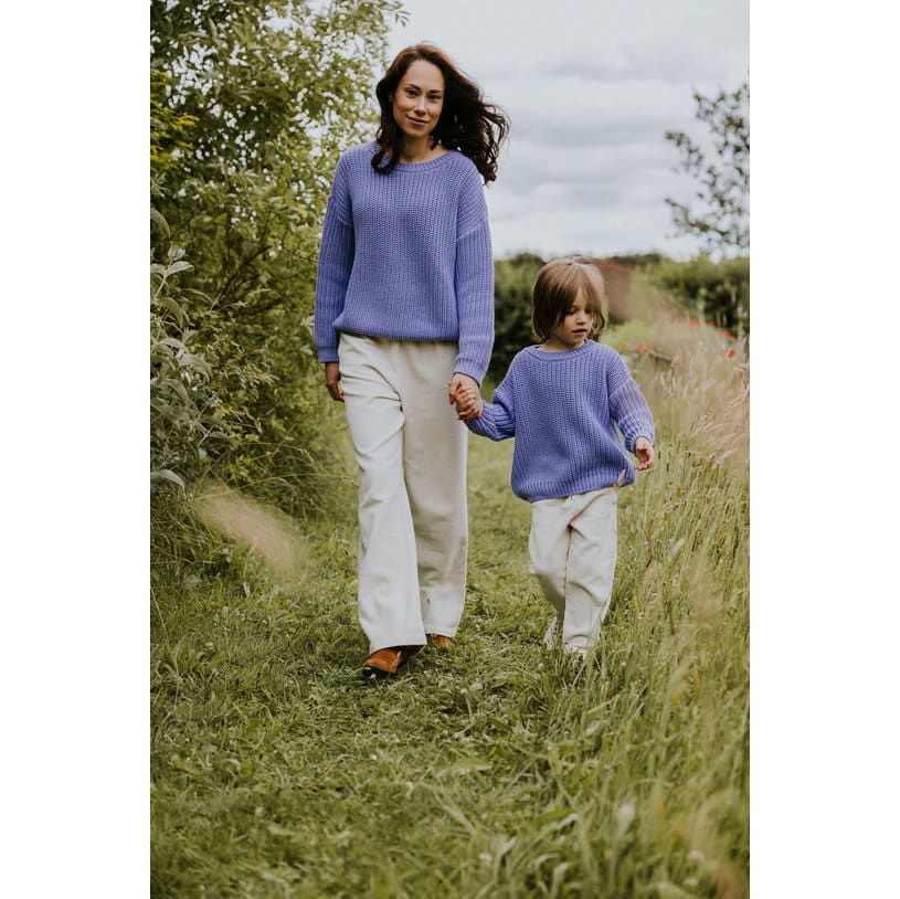 Pullover *Chunky Knitted*, Lavender – Bild 5