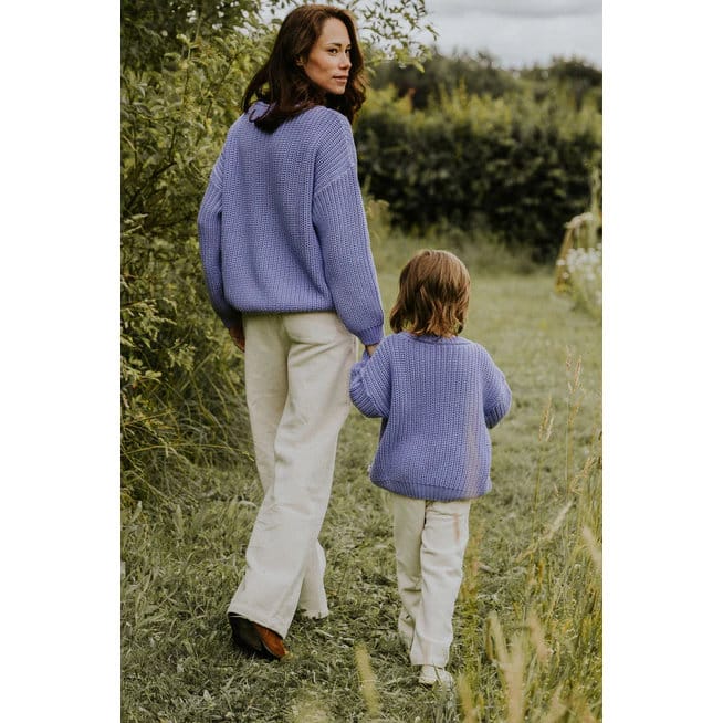 Pullover *Chunky Knitted*, Lavender – Bild 6