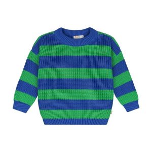 Pullover *Stripes Knitted*, Peacock